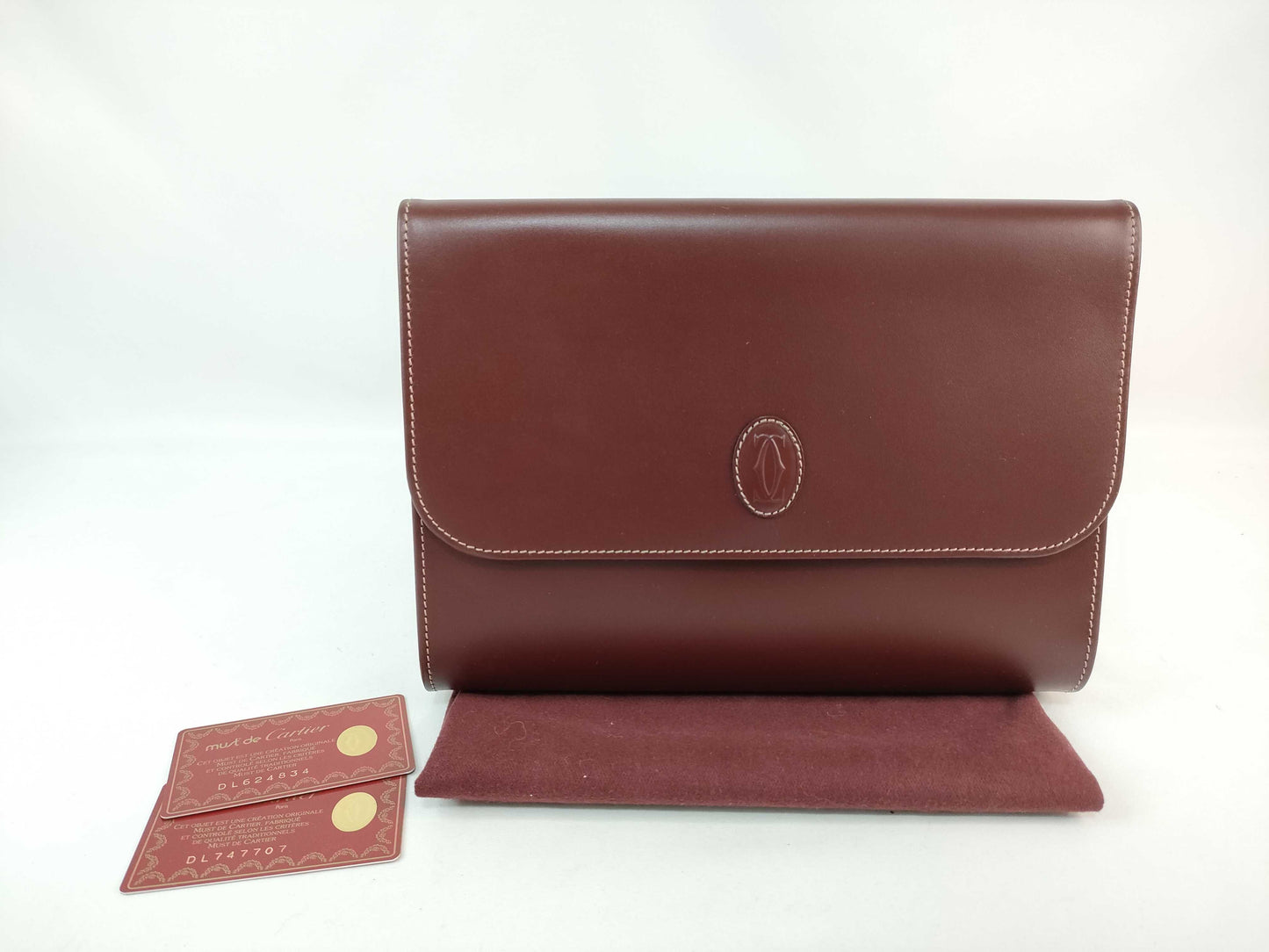 Cartier Mast Mast Bordeaux Second Bag Second Bag