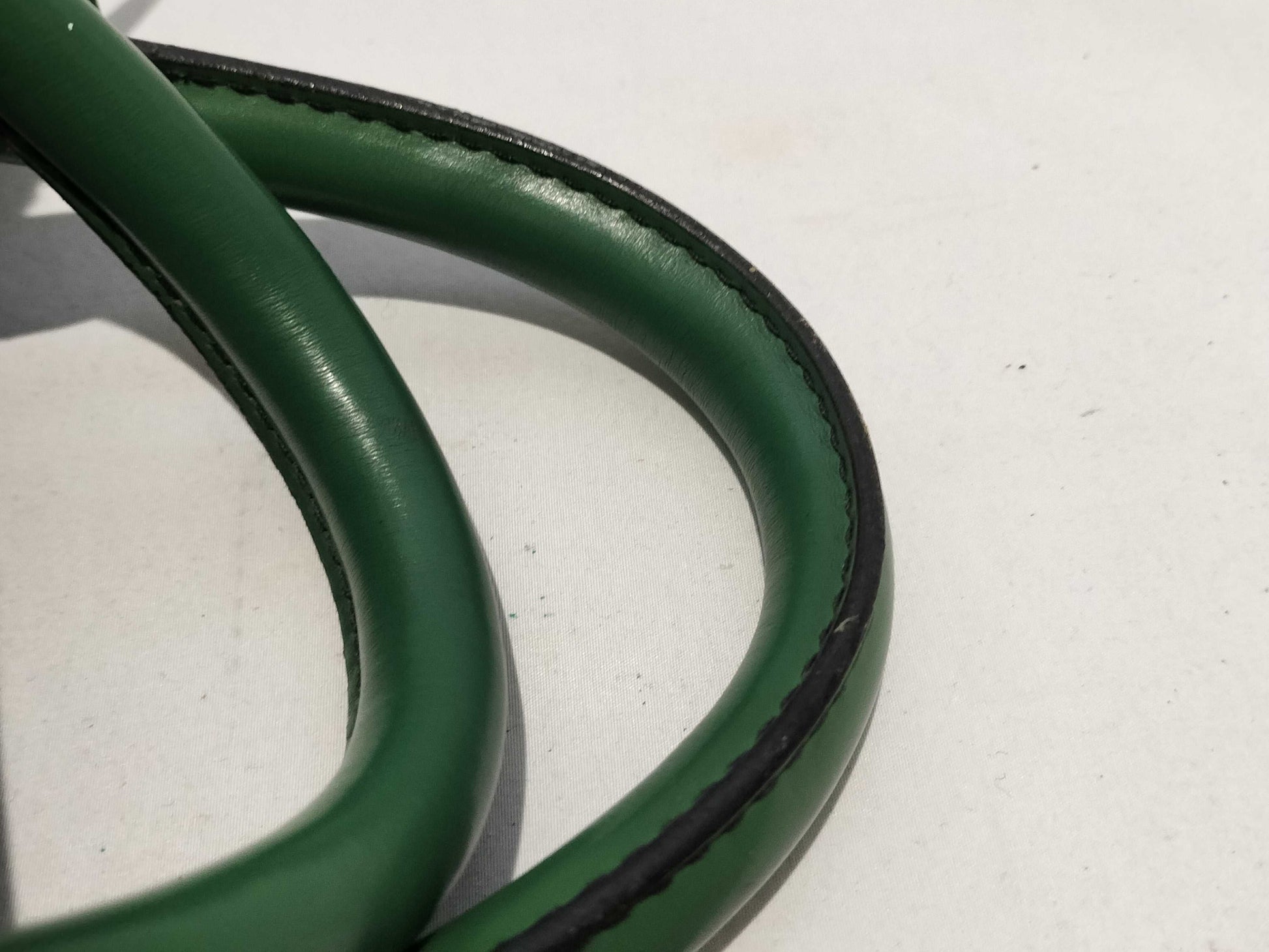 LOUIS VUITTON Epi Keypol 50 Green VI 8912 with Cadena Corner Polishing Boston Bag