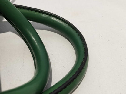 LOUIS VUITTON Epi Keypol 50 Green VI 8912 with Cadena Corner Polishing Boston Bag