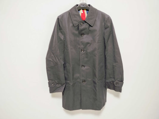 COMME des GARCONS Men's Trench Coat Black Coat