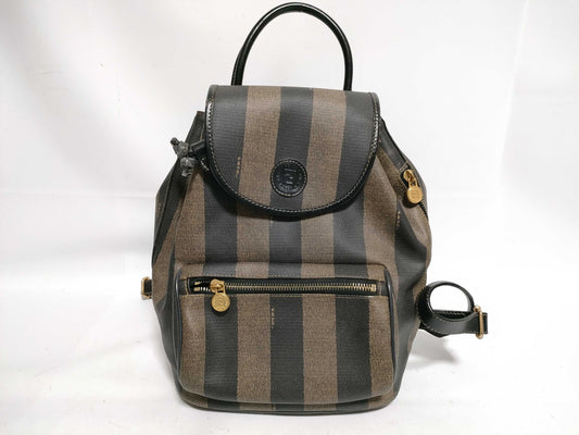 FENDI Pecan Pattern Mini Backpack