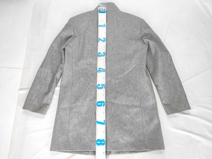 theory stand collar coat coat