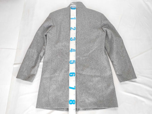 theory stand collar coat coat