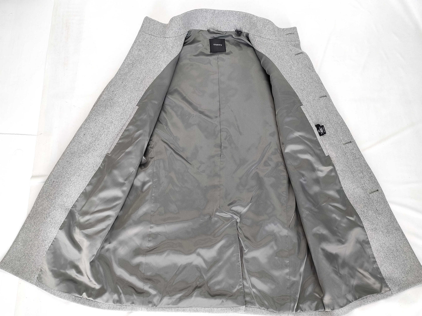 theory stand collar coat coat