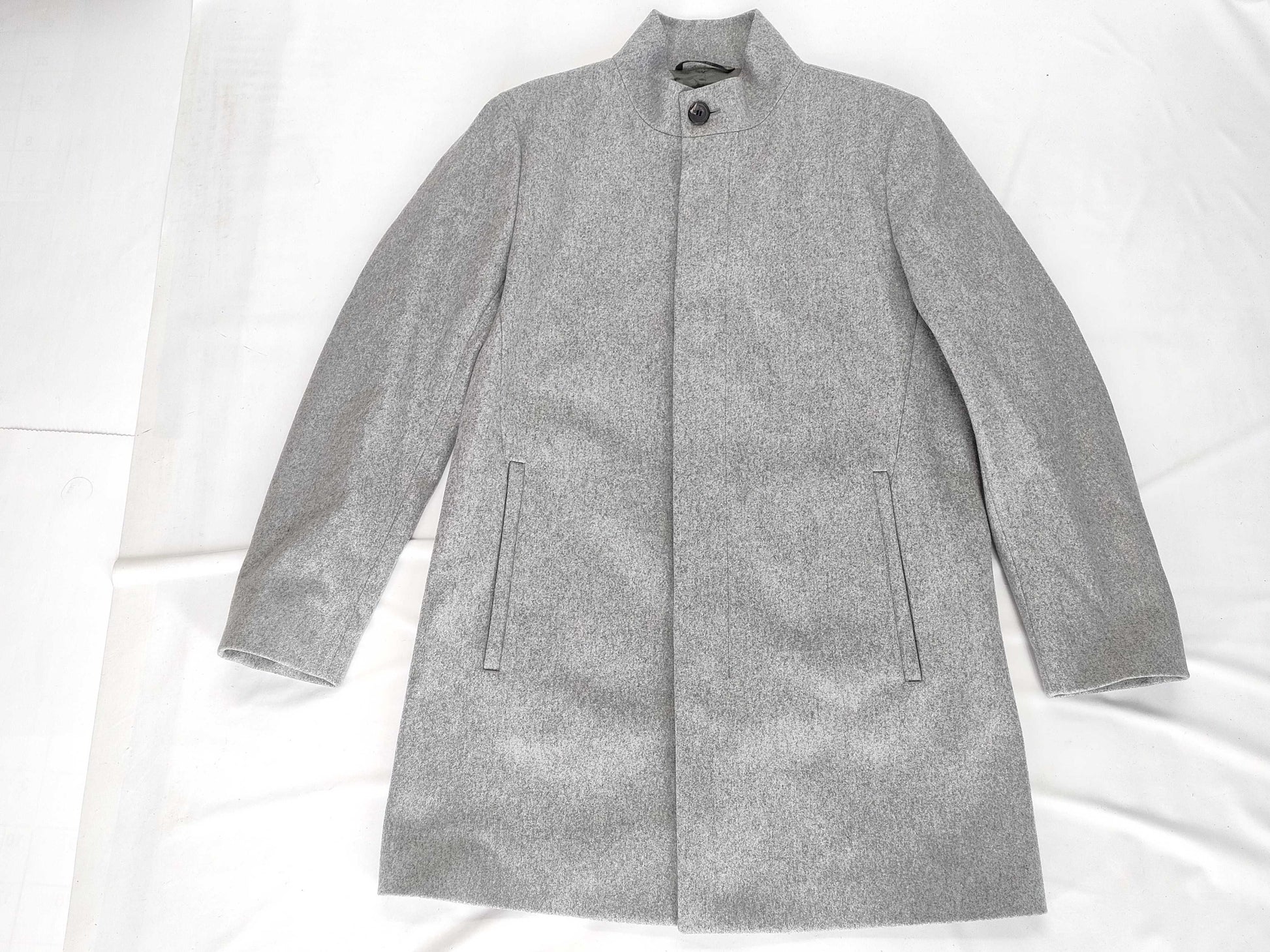 theory stand collar coat coat