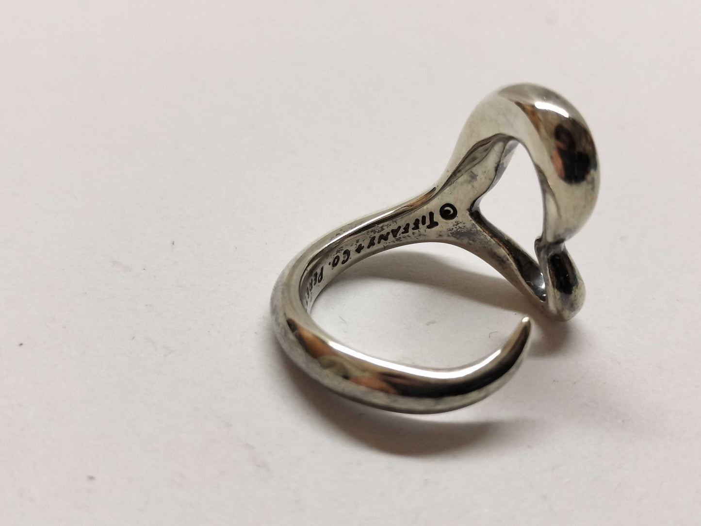 Tiffany & Co. Open Heart Ring in Silver