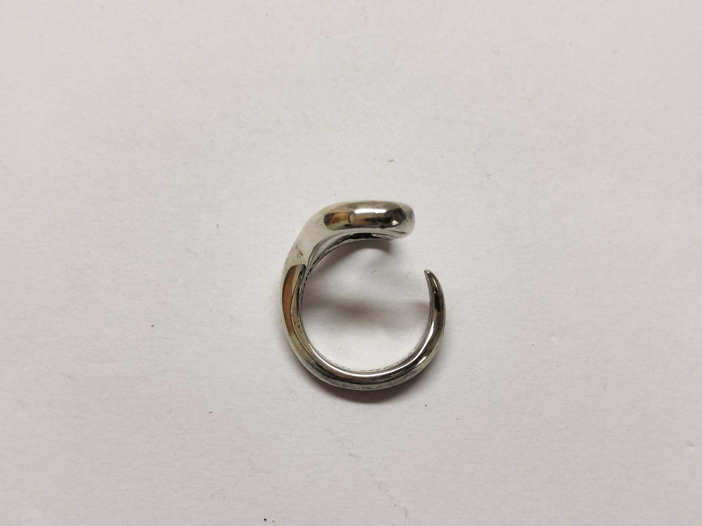 Tiffany & Co. Open Heart Ring in Silver