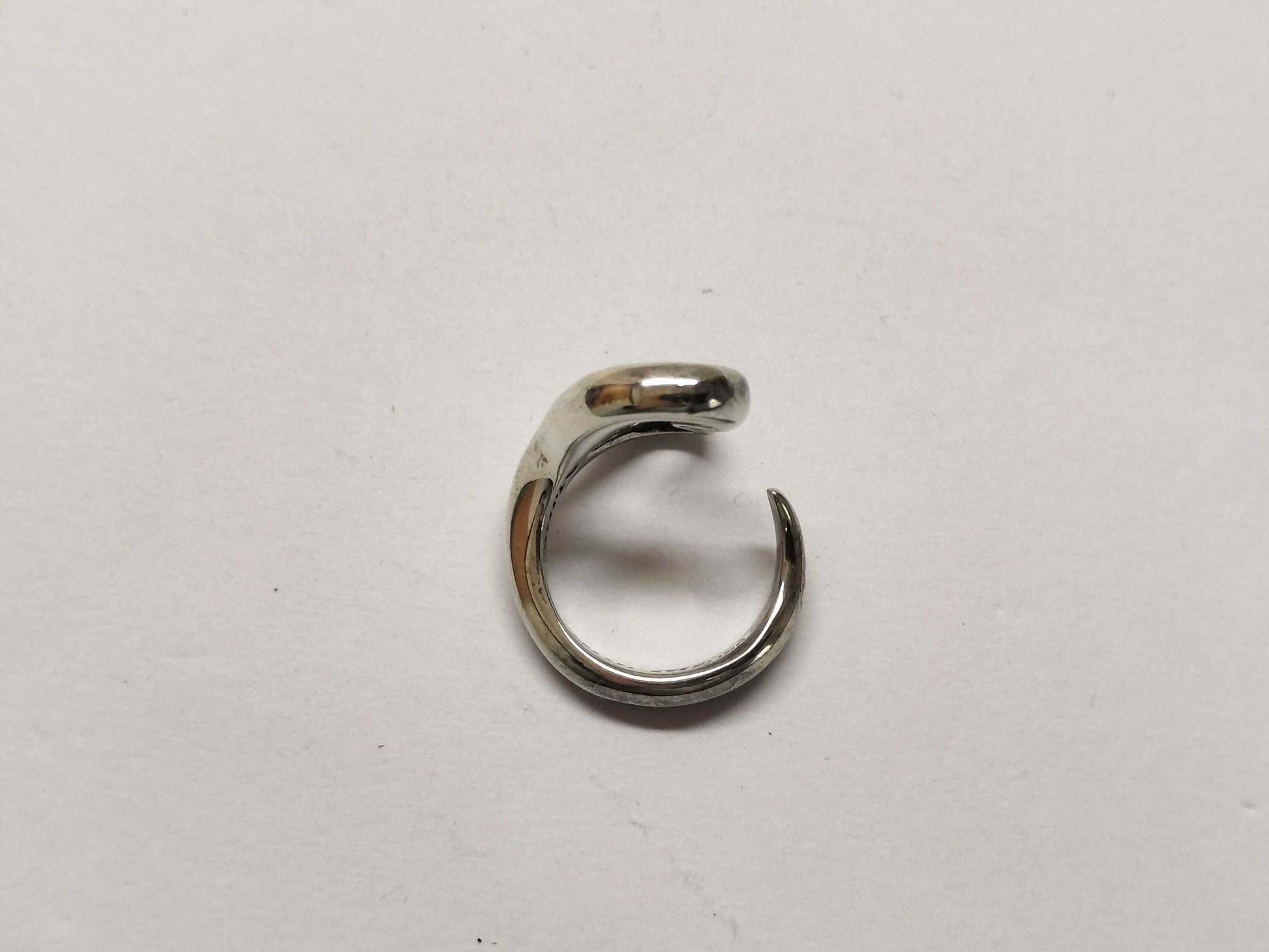 Tiffany & Co. Open Heart Ring in Silver