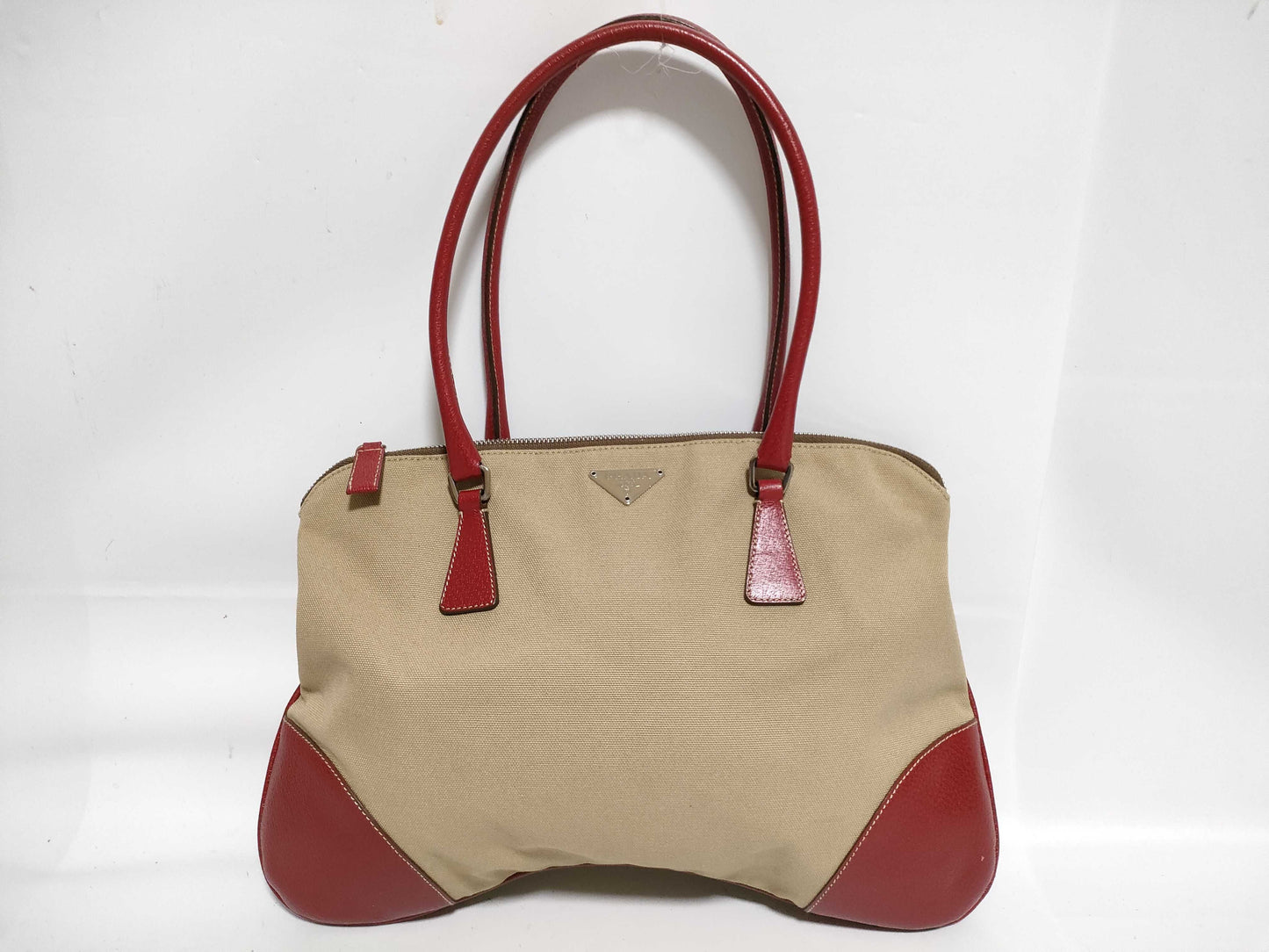 PRADA Tote Canvas Tote Bag