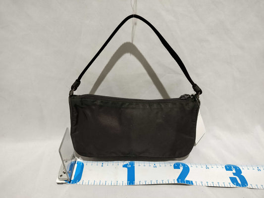 PRADA Nylon Khaki Shoulder Handbag