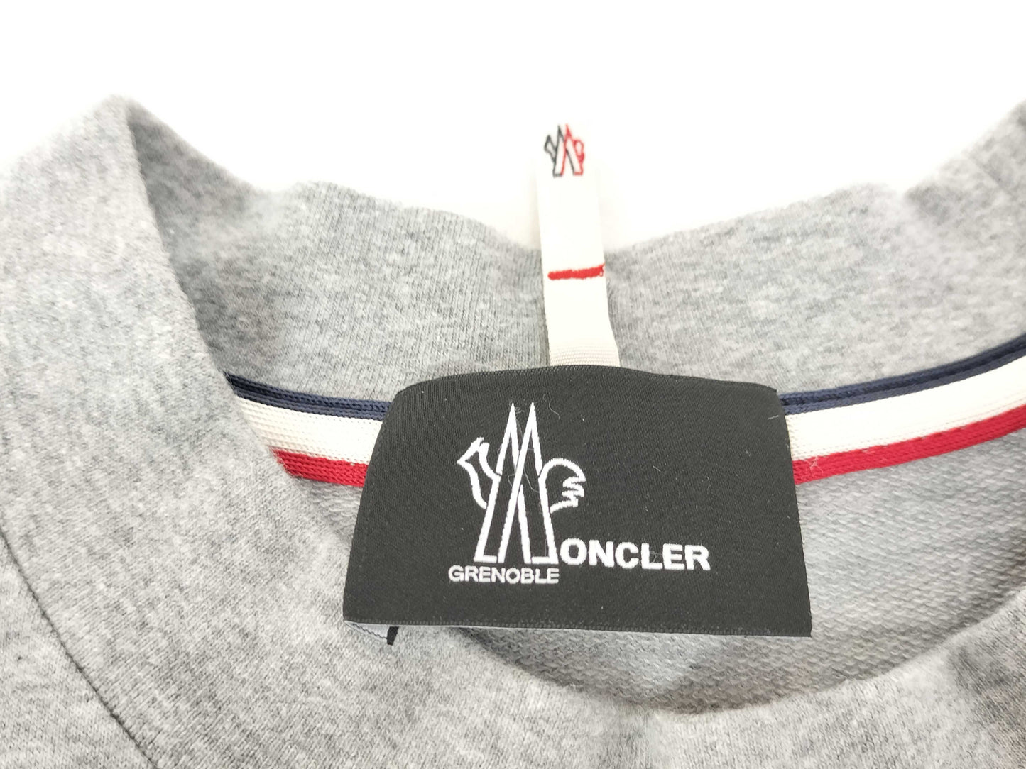 MONCLER Sweatshirt Gray J10978G00002 Tops