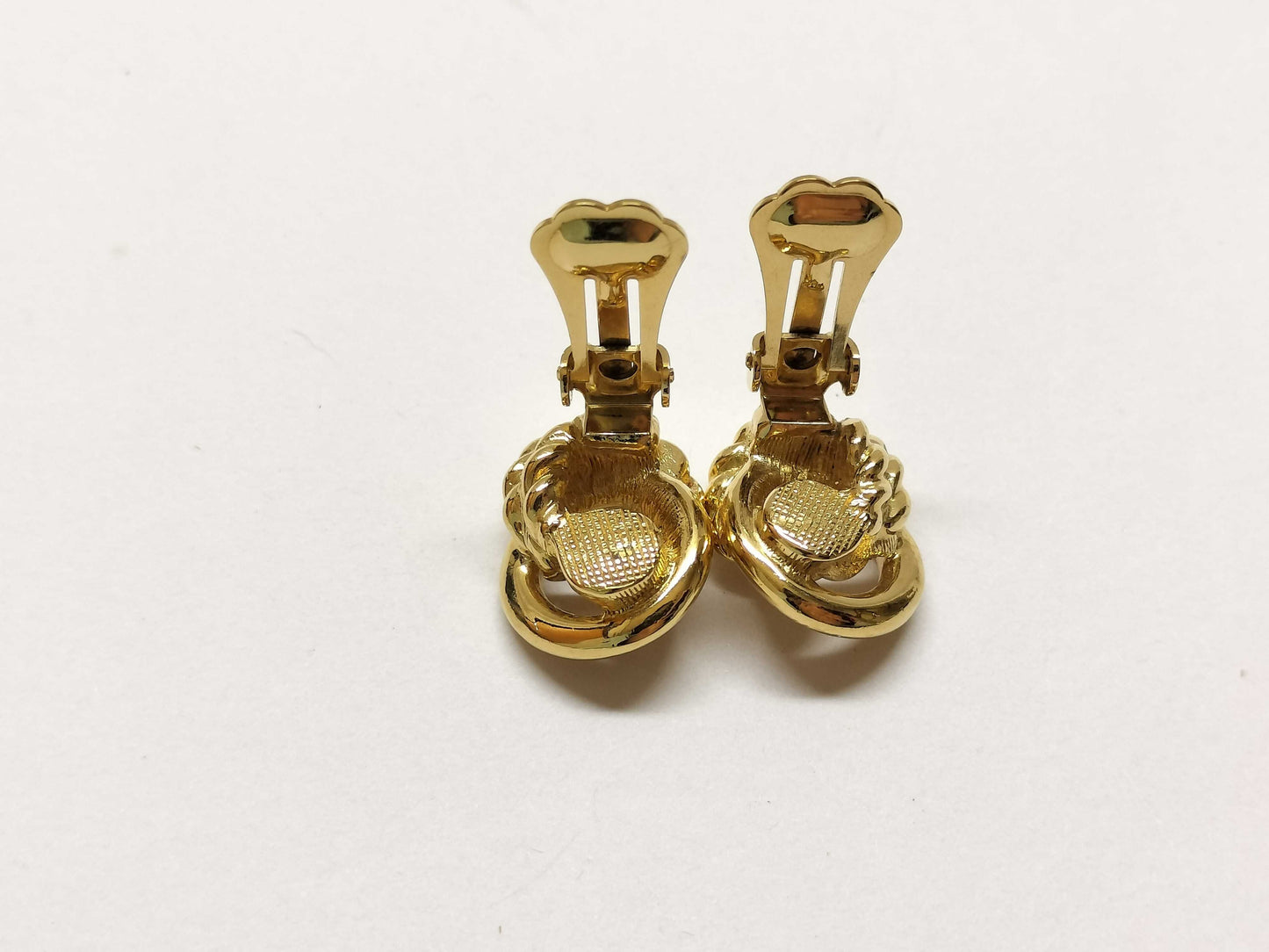 Dior Earrings Gold Twist Earrings