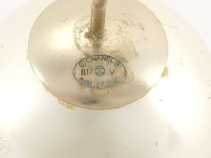 CHANEL Pearl Coco Earrings