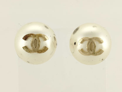 CHANEL Pearl Coco Earrings