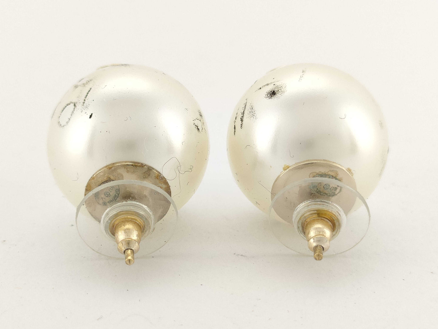 CHANEL Pearl Coco Earrings