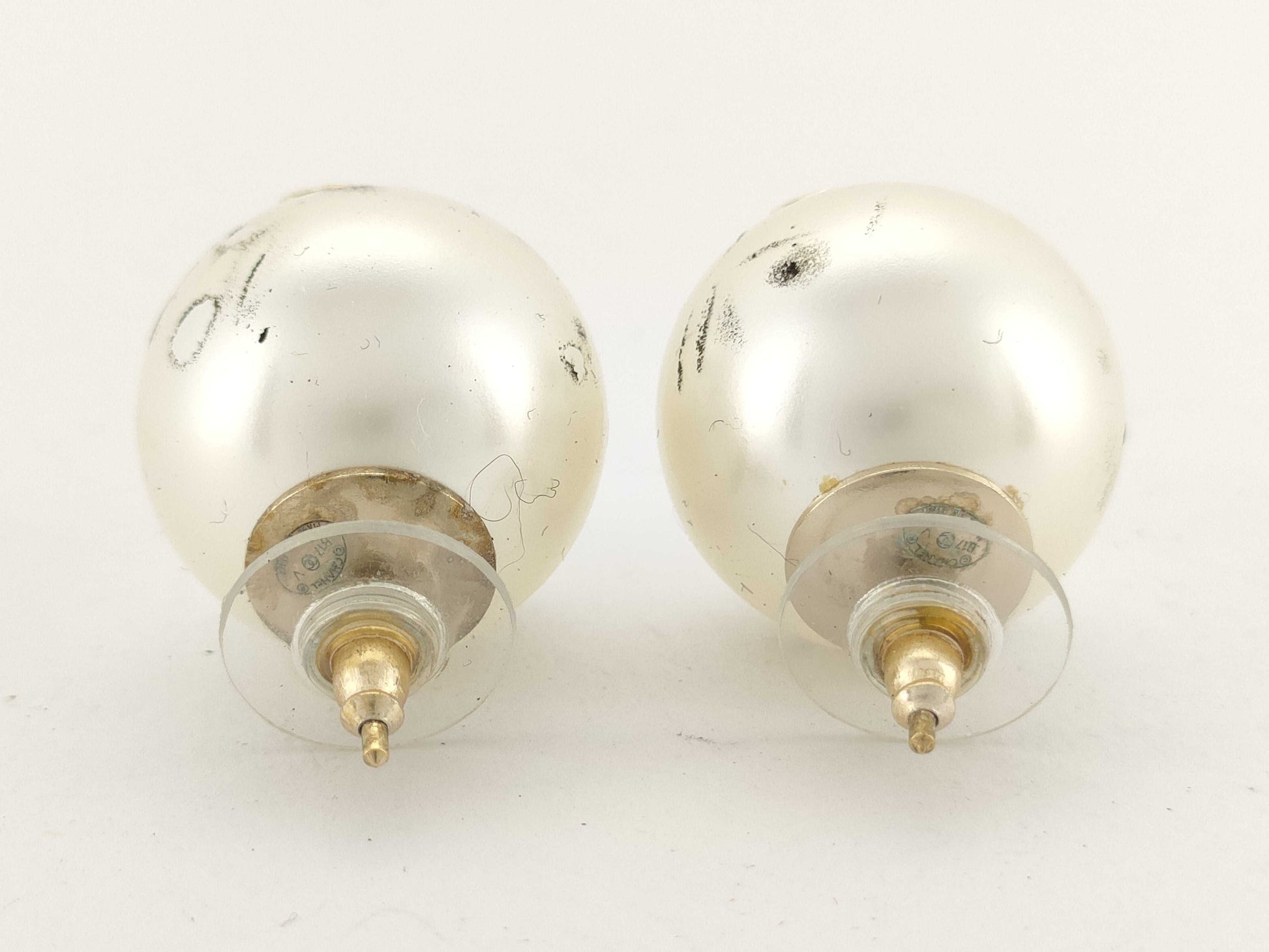 CHANEL Pearl Coco Earrings