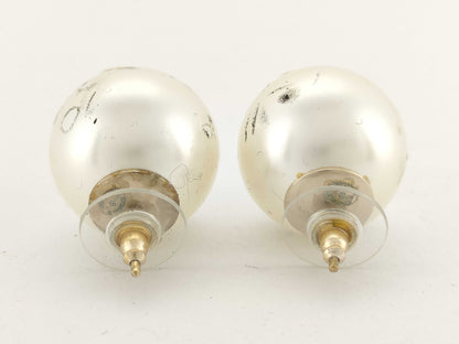 CHANEL Pearl Coco Earrings