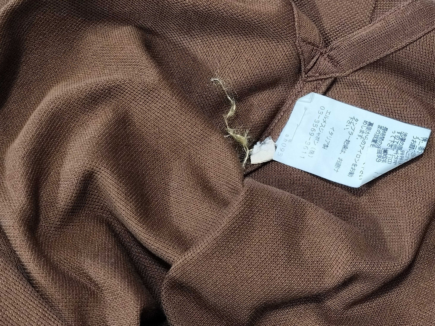 HERMES polo shirt shirt