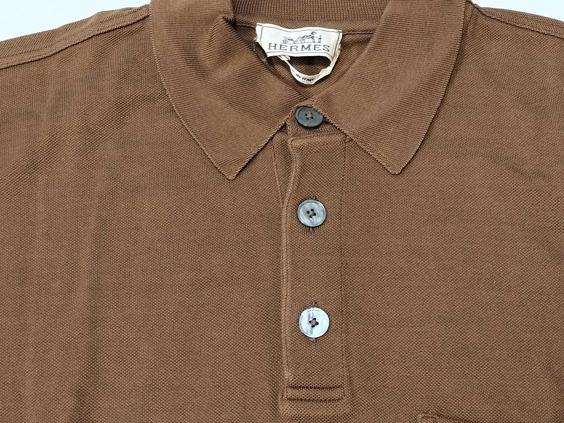 HERMES polo shirt shirt