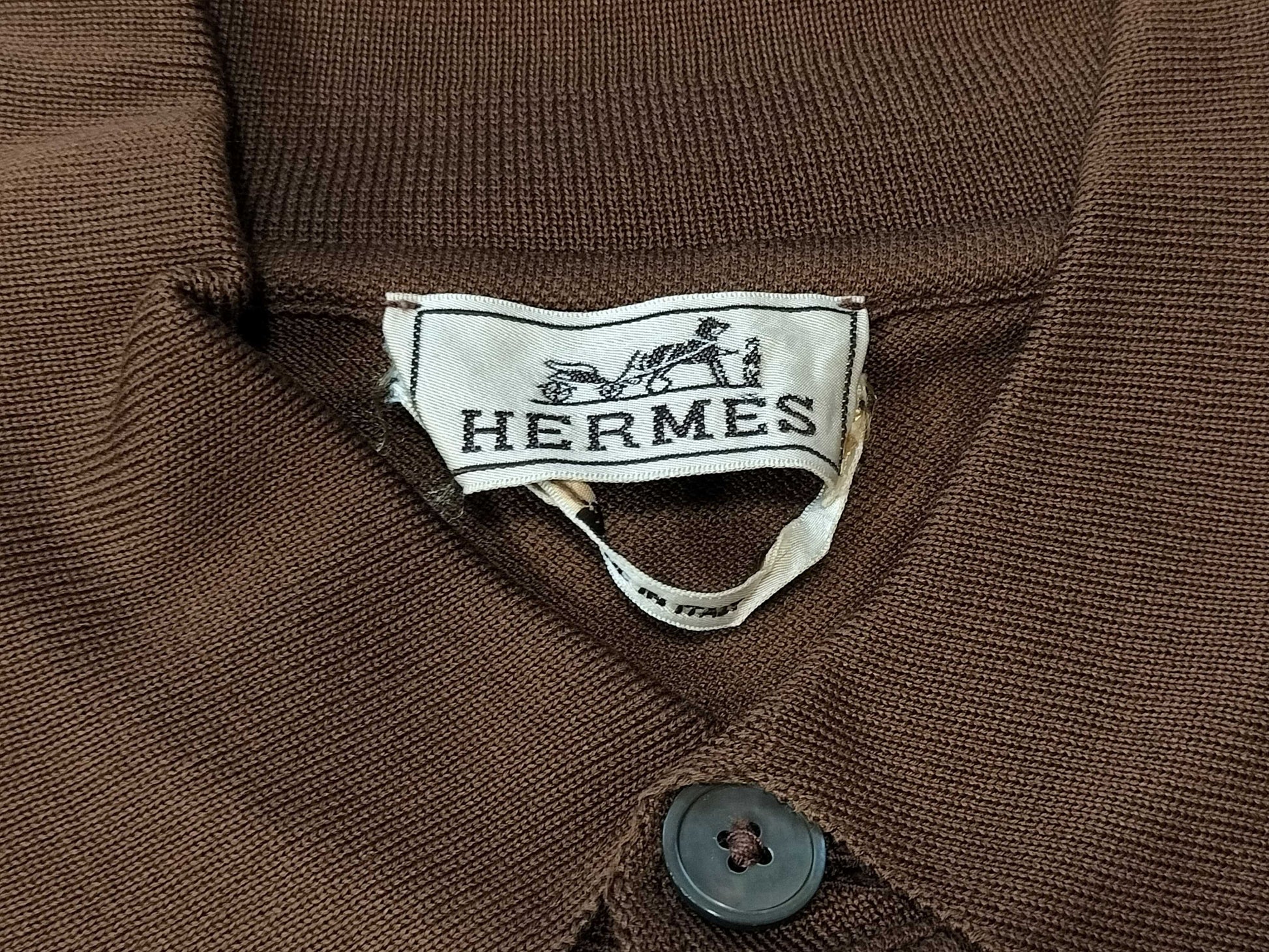 HERMES polo shirt shirt