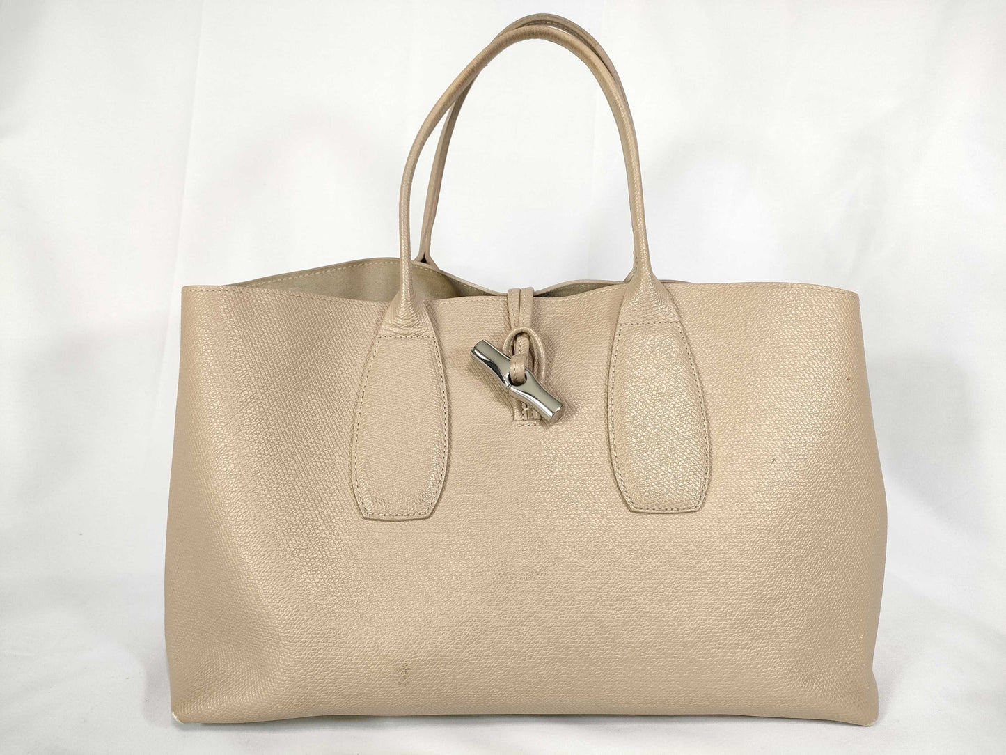 LONG CHAMP Leather Tote Bag Tote Bag