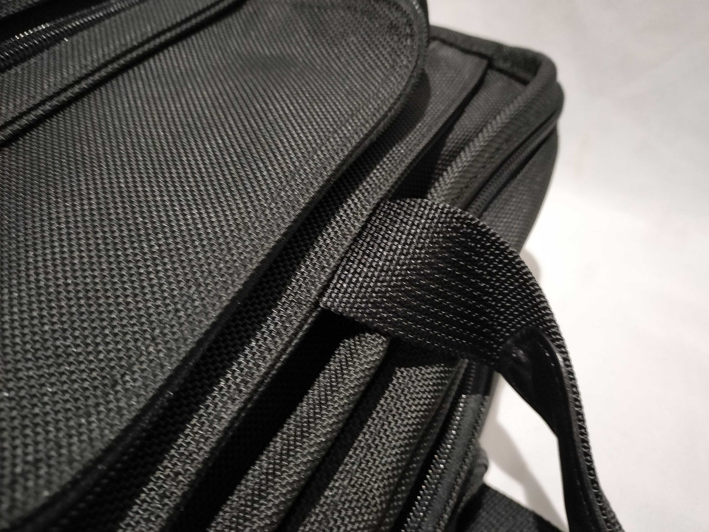 TUMI Canvas Nylon Carry Case Black Business Bag