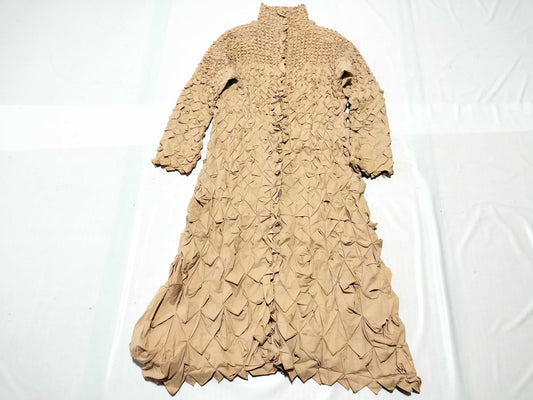 ISSEY MIYAKE Designer Coat IM13FH048 Dress