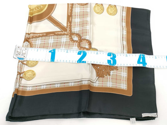 Burberrys Nova Check Silk Scarf