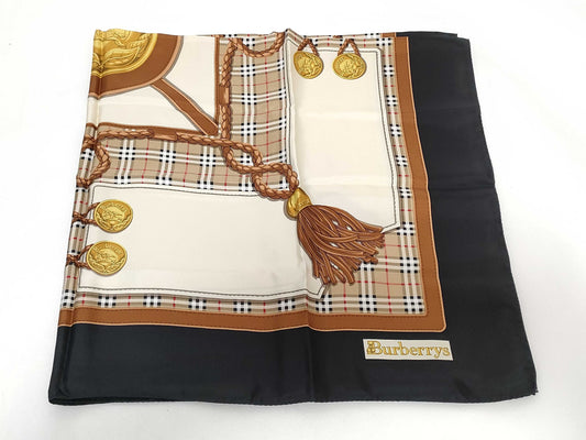 Burberrys Nova Check Silk Scarf