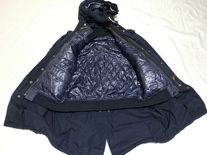 BURBERRY BLACK LABEL COAT HOODIE COAT