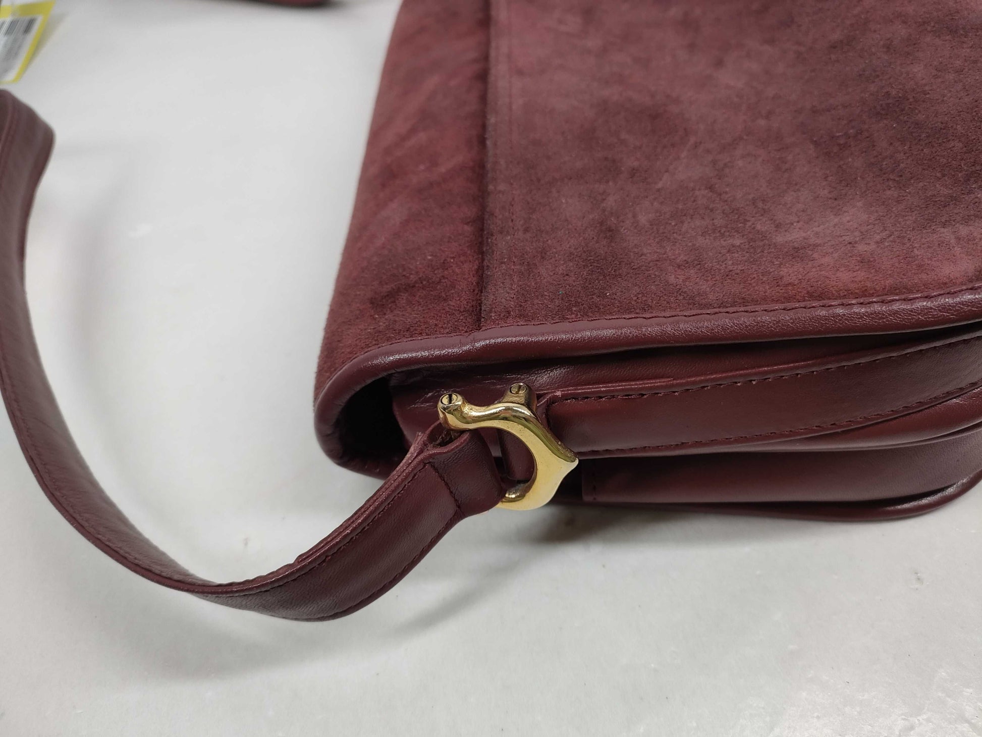 Cartier Must Must Suede Shoulder Bag