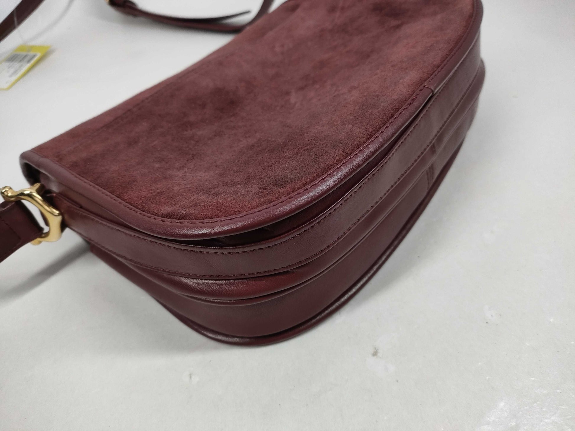 Cartier Must Must Suede Shoulder Bag