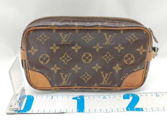 LOUIS VUITTON Monogram M51827 Marly Dragonne PM Second Bag, 1987