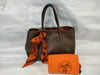 HERMES Garden Party TPM Garden Twily □I Engraved Tote Bag