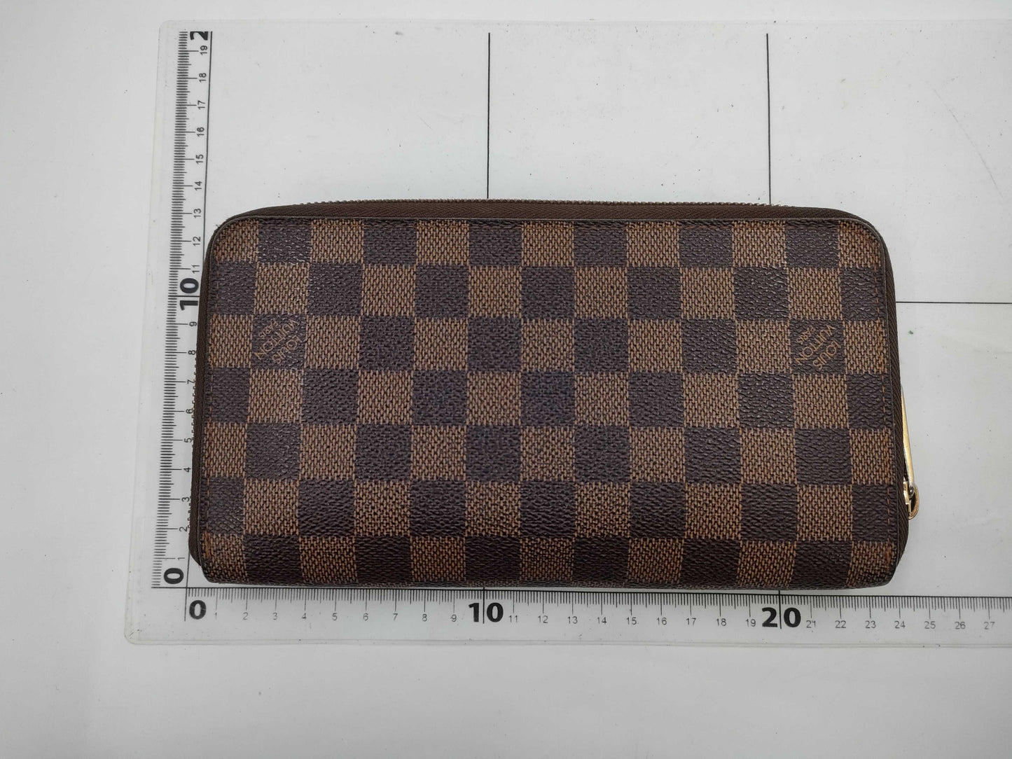 LOUIS VUITTON Damier N60003 Zippy Organizer Wallet