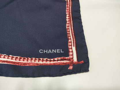 CHANEL Camellia Camellia/Coco Scarf