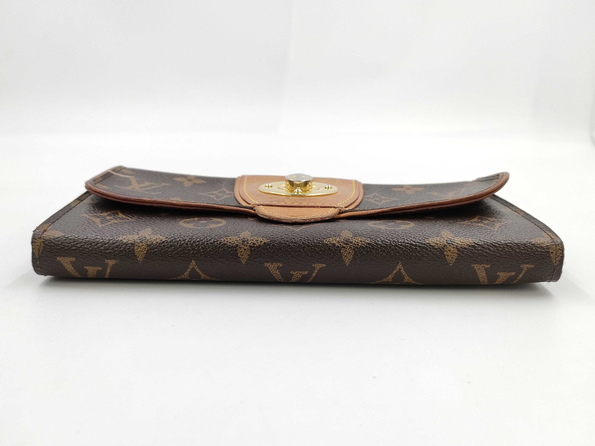 LOUIS VUITTON Monogram Porte-Feuille Boesi Turnlock Long Wallet Wallet