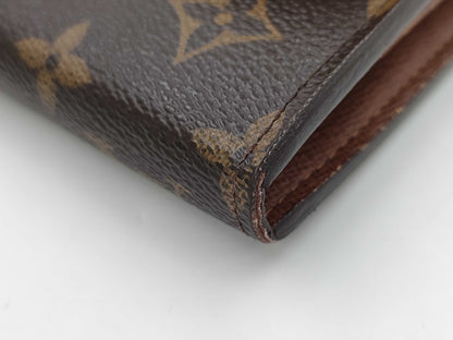 LOUIS VUITTON Monogram Porte-Feuille Boesi Turnlock Long Wallet Wallet