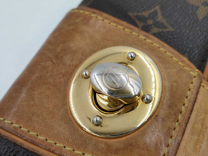 LOUIS VUITTON Monogram Porte-Feuille Boesi Turnlock Long Wallet Wallet