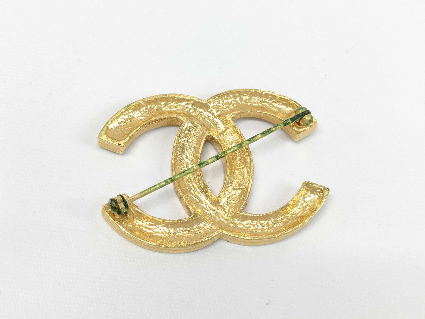 CHANEL Cocomark Rhinestone 174 Brooch Brooch