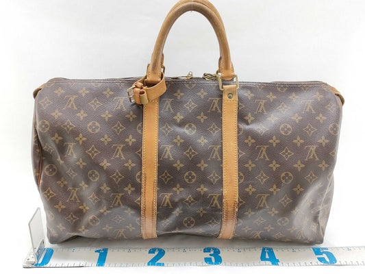 LOUIS VUITTON Monogram M41428 Keepall 45 Boston Bag