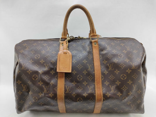 LOUIS VUITTON Monogram M41428 Keepall 45 Boston Bag