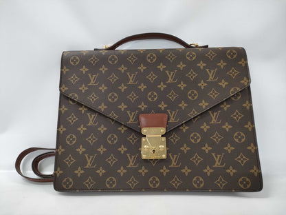 LOUIS VUITTON Monogram Porto Documan Bantriere Business Bag