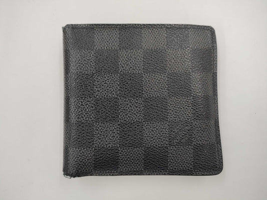 LOUIS VUITTON Damier Graffit N61675 Portefeuille Marco Wallet