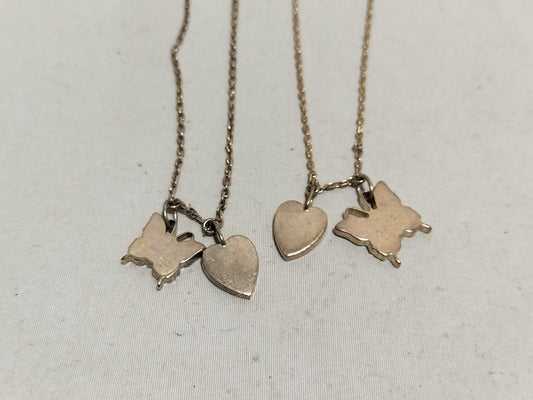 GUCCI Butterfly Necklace and Bracelet 