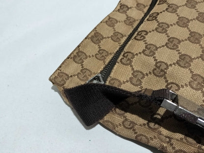 GUCCI GG Canvas Body Bag Waist Bag