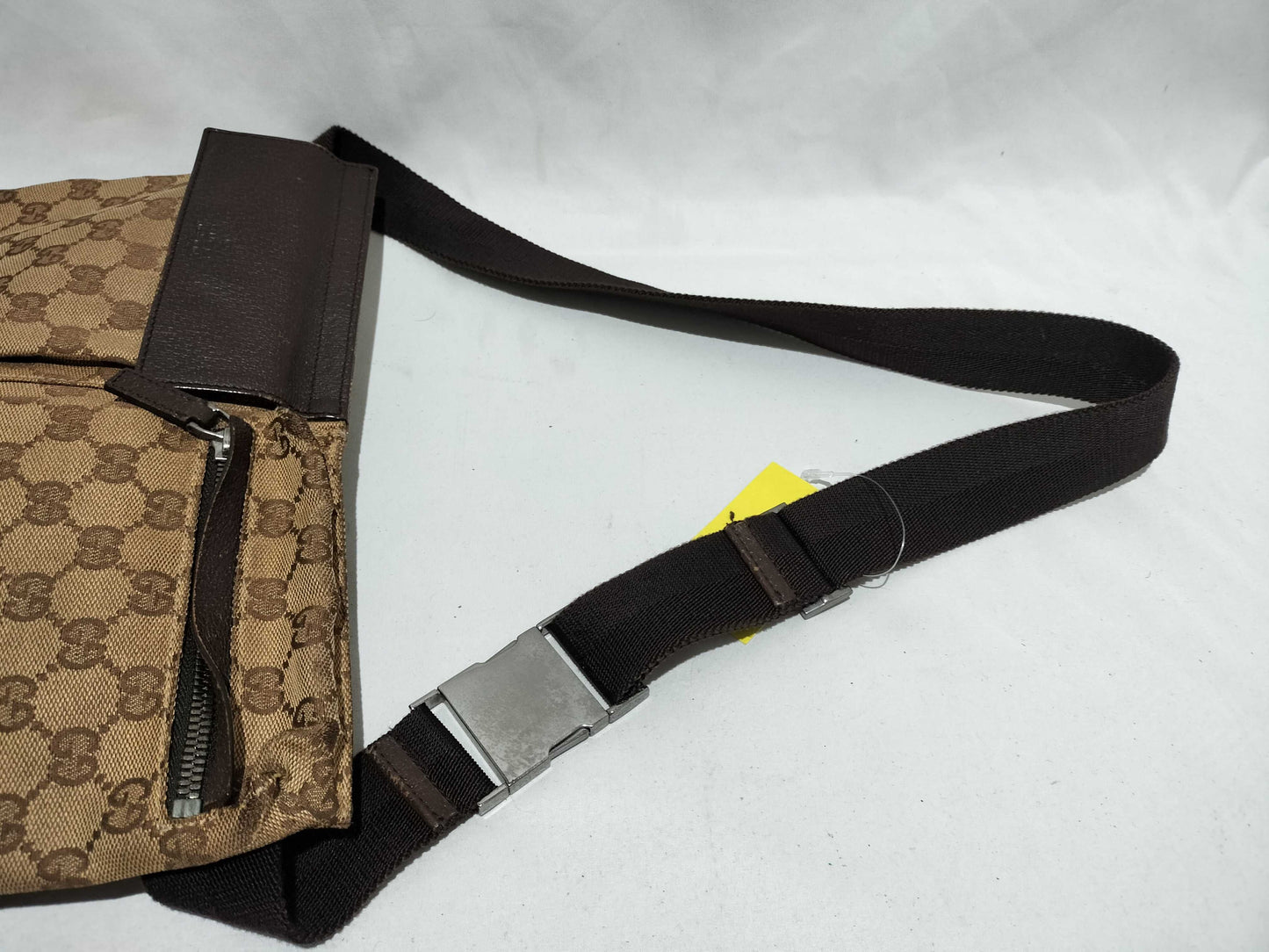 GUCCI GG Canvas Body Bag Waist Bag