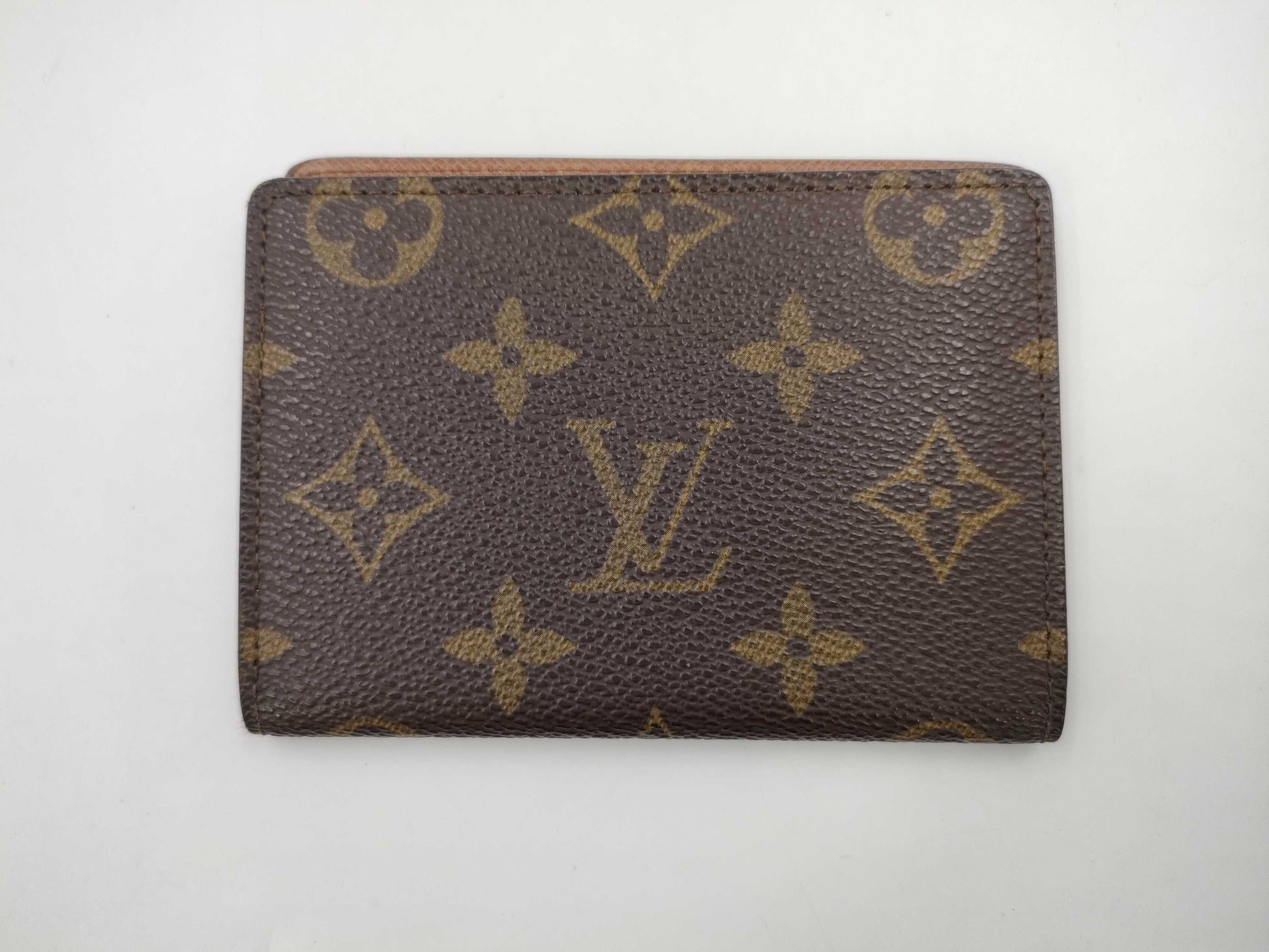 LOUIS VUITTON Monogram Pass Case Card Case, Pass Case, Business Card Holder