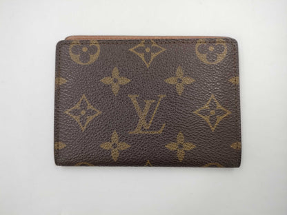 LOUIS VUITTON Monogram Pass Case Card Case, Pass Case, Business Card Holder