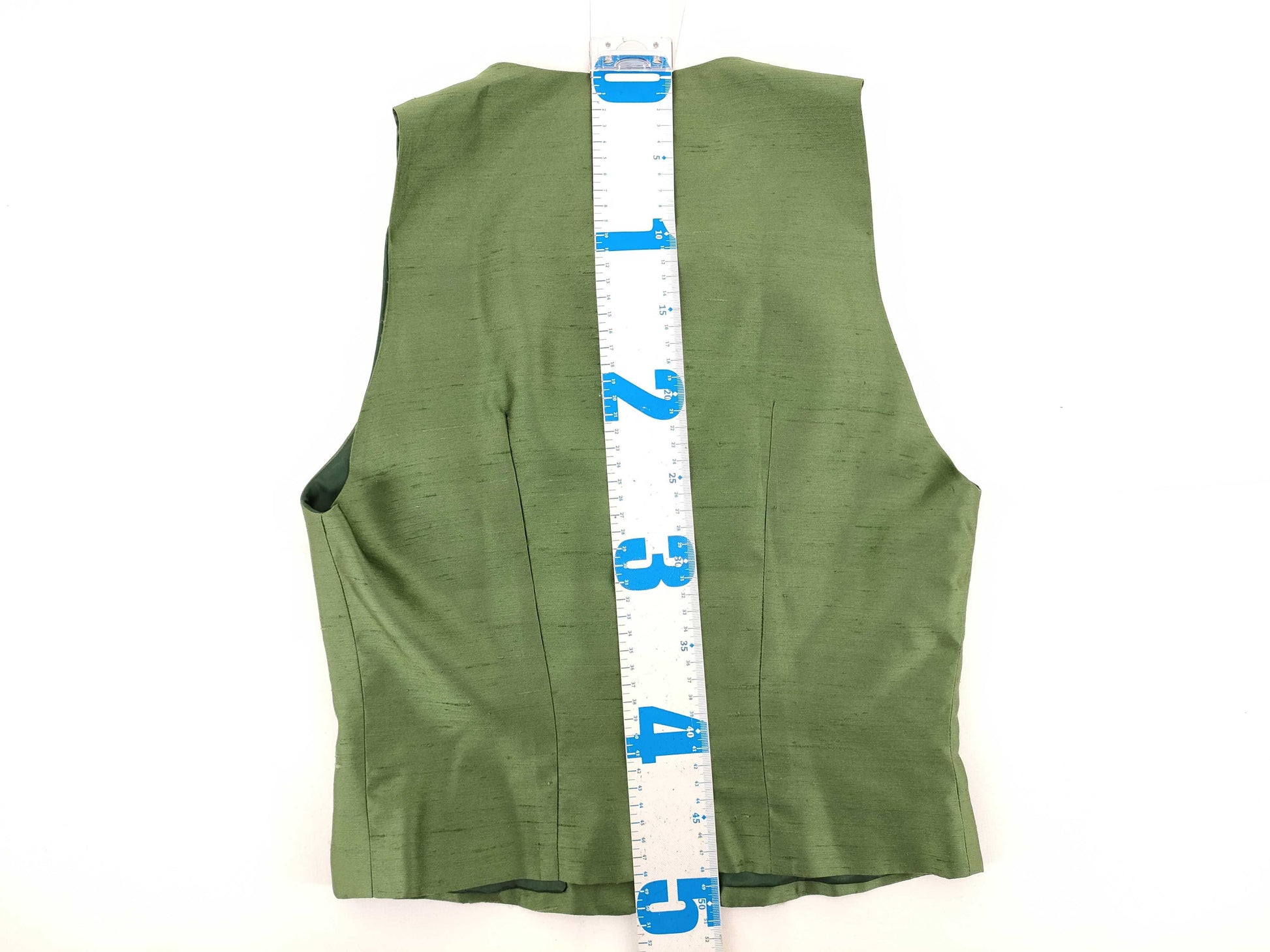 PRADA Green Silk Vest